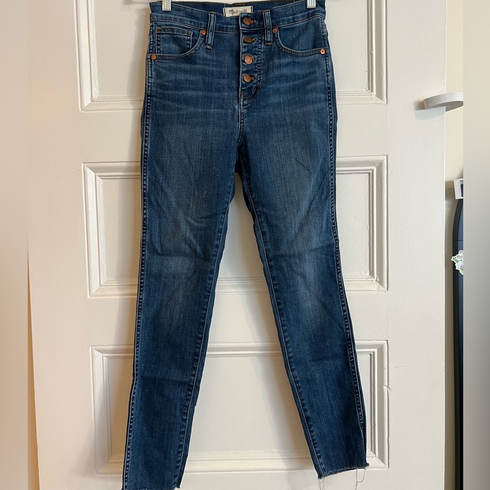 Madewell high rise skinny jean